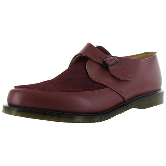 Dr. Martens Men's 'Ashland' Pointed Monk Shoe, Cherry Red